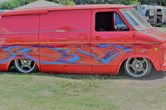 Cody's Van and his story from Minitrucks to full custom vans
