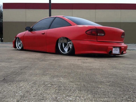 Bobby's LS1 swapped and Bodydropped Cavalier on Big Billet Wheels