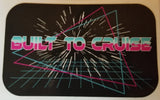 Built To Cruise Video Logo Decal